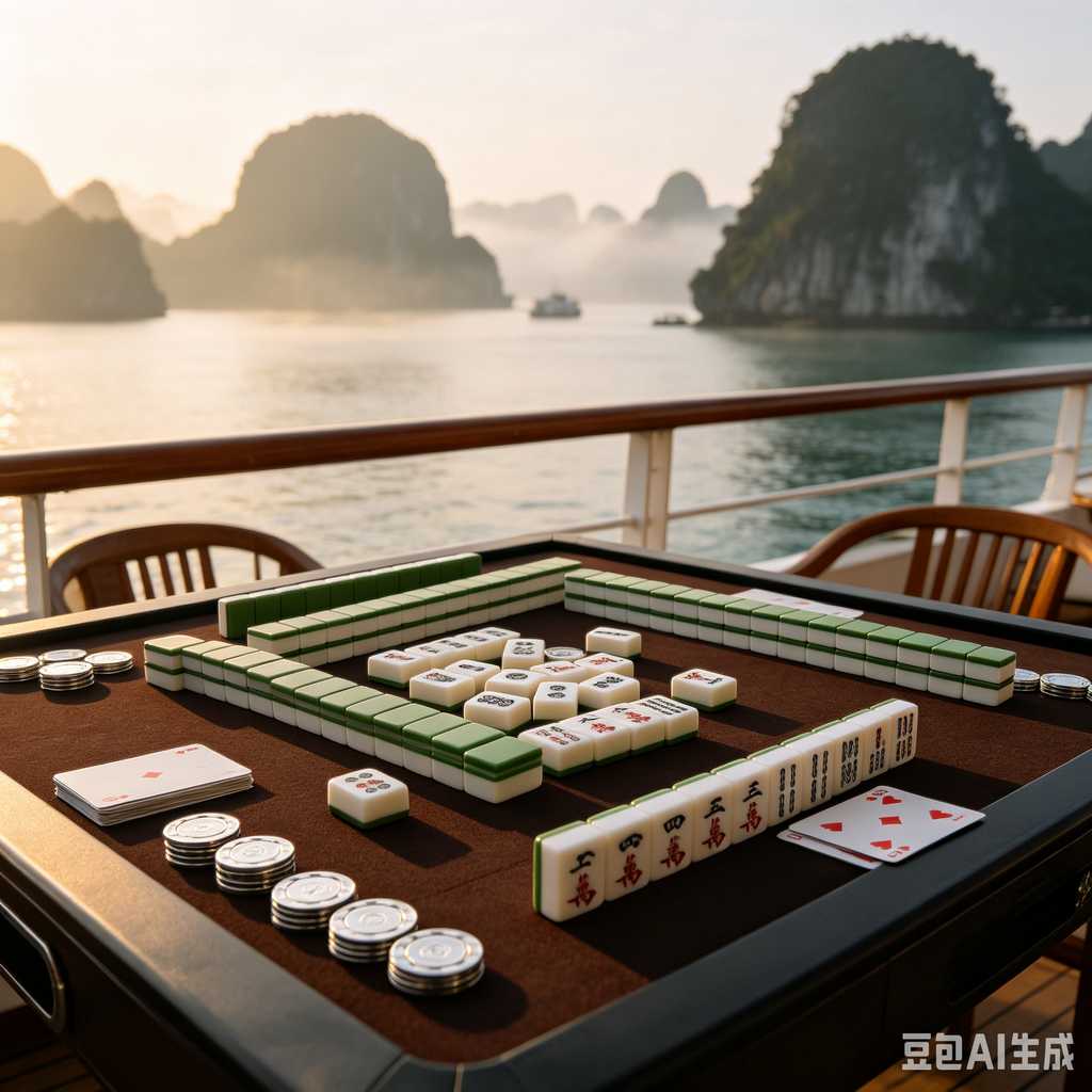 art carving mahjong set