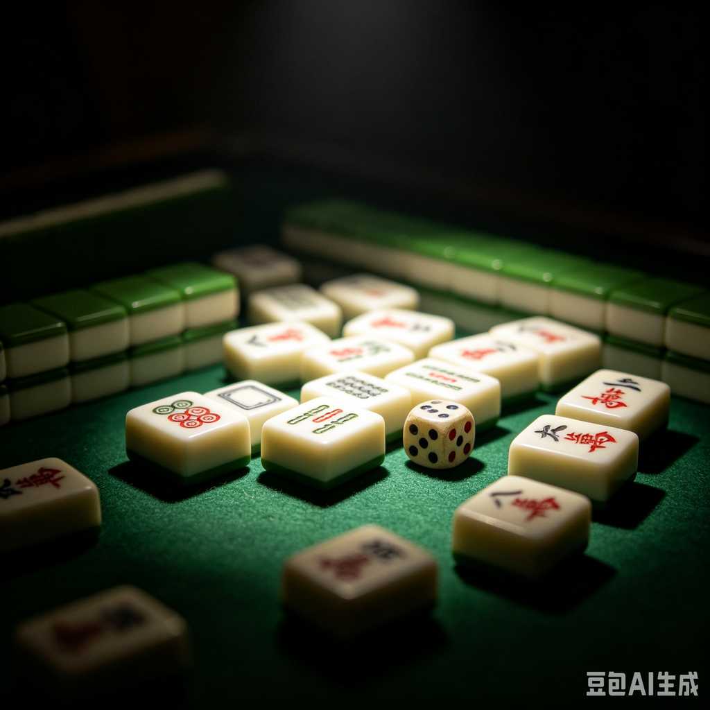 asian classic board game mahjong